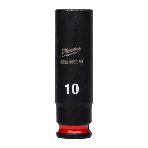Milwaukee 10 mm Nasadka udarowa długa 1/4" - 1 szt 1