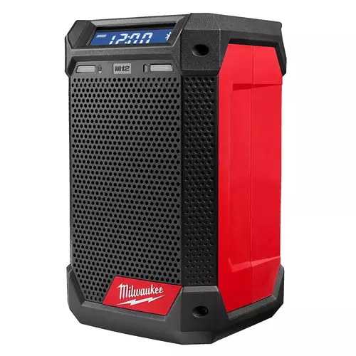Milwaukee M12 RCDAB+-0 radio/ładowarka akumulatorów M12 detal