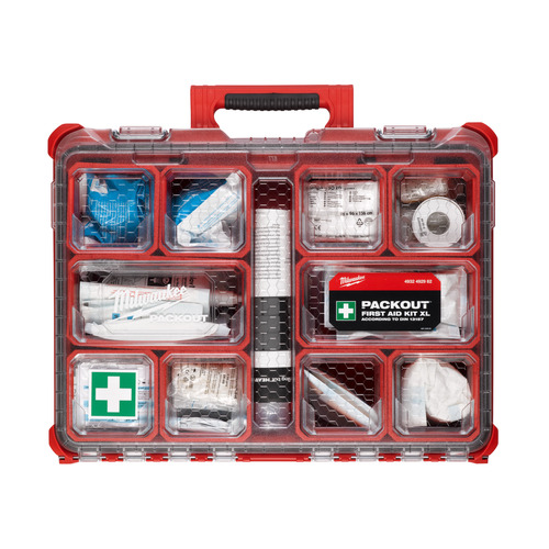 Apteczka pierwszej pomocy PACKOUT™ zgodna z normą DIN 13157 1