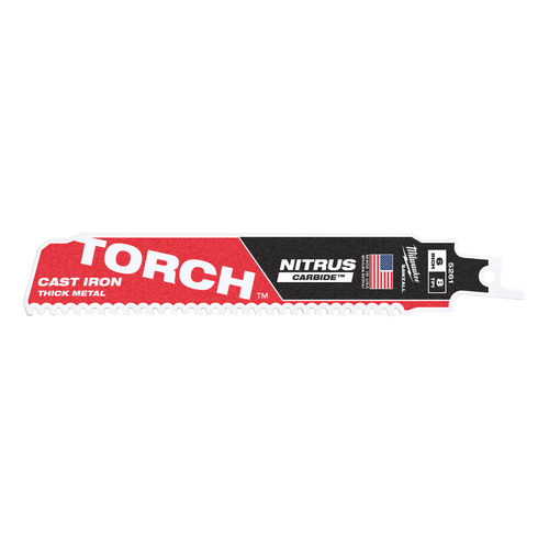 Brzeszczot do Metalu TORCH™ NITRUS CARBIDE ™ z węglikiem TCT 150 x 8 - 1szt. 1