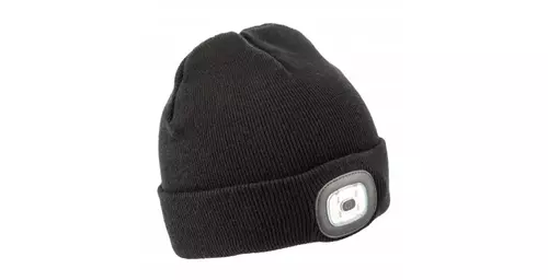 Czapka zimowa Hoegert OTTO z lampką LED HT5K486 1