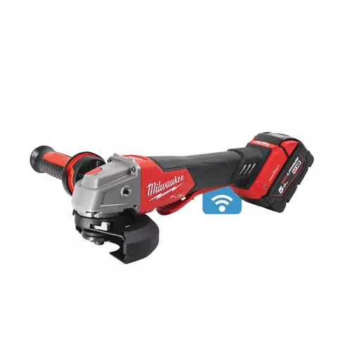 M18 FUEL™ ONE-KEY™ 125 mm szlifierka kątowa z hamulcem i z włącznikiem łopatkowym M18 ONEFSAG125XPDB-502X 1