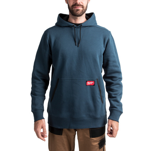 Bluza z kapturem - niebieska rozmiar L 1