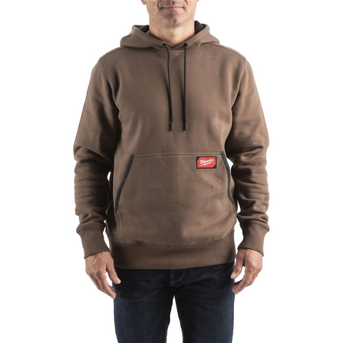 Bluza z kapturem - brązowa 1