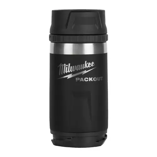 Butelka termiczna PACKOUT™ 355 ml z pokrywką - czarna Milwaukee 1
