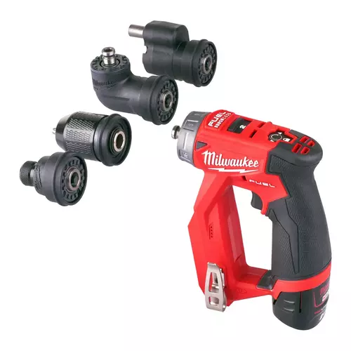 M12 FUEL™ subkompaktowa wiertarko-wkrętarka z wymiennym uchwytem M12 FDDXKIT-202X 1