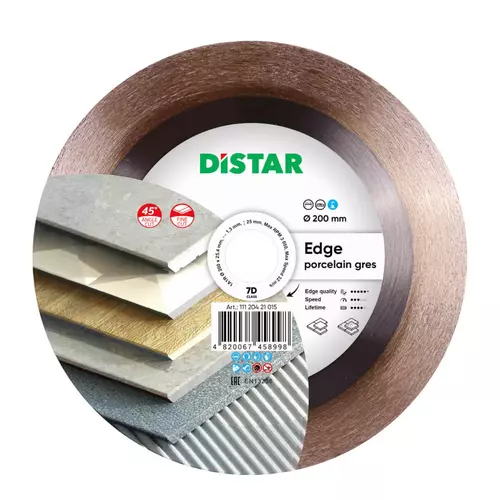Distar 1A1R EDGE 200 mm – tarcza diamentowa do cięcia pod kątem 45° 1