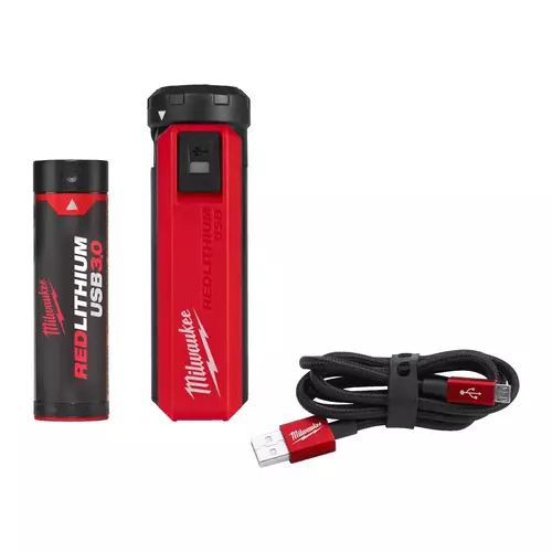 Milwaukee L4 PPS-301 zestaw akumulator i powerbank