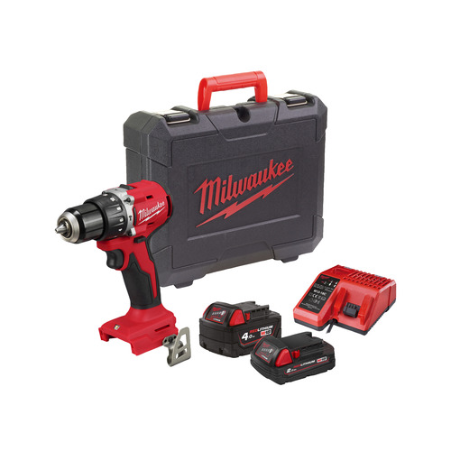 Kompaktowa bezszczotkowa wiertarko-wkrętarka z udarem M18 BLPDRC-422C Milwaukee 1