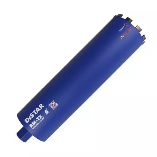Distar DDS-W RM-TX wiertło diamentowe korona 130 × 450 mm 1 1/4" UNC do wiercenia na sucho 10170429035 1