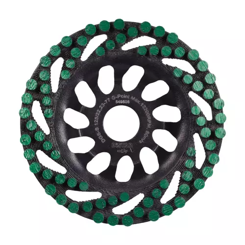 Distar Green Point DGS-S tarcza garnkowa frez diamentowy 125 × 22,23 mm do betonu 11127048020 1