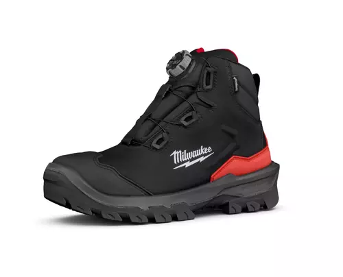 Milwaukee ARMOURTRED S7S B1M110111W CI HI HRO SC FO LG SR czarne wysokie buty ochronne BOA rozmiar 46 4932493800 1