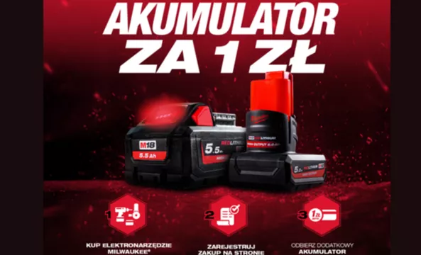 AKUMULATOR ZA 1 ZŁ
